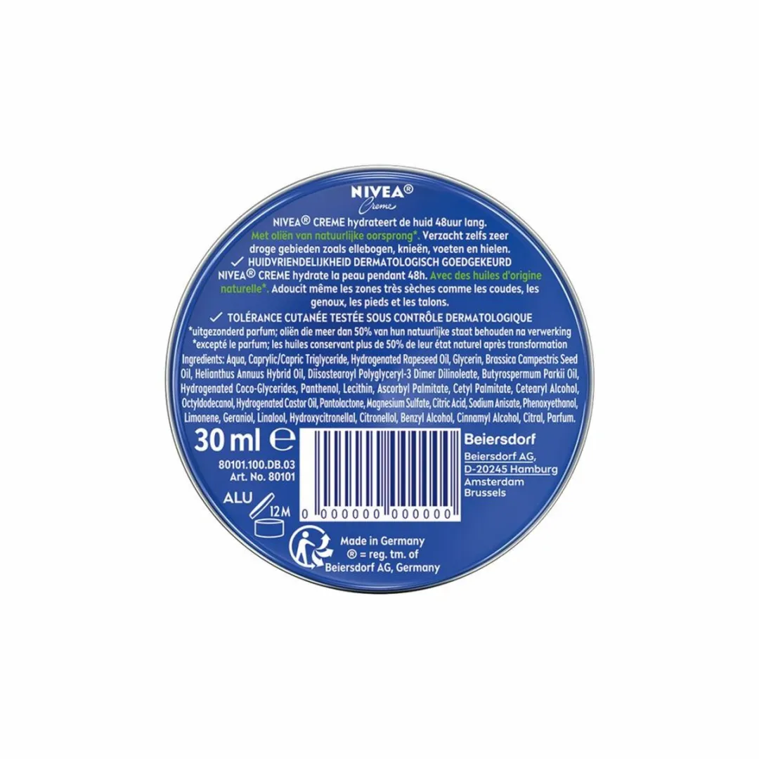 NIVEA Crème Blik Mini - 3x30ml