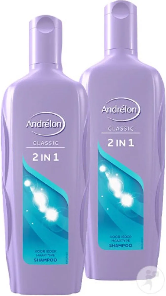 Andrélon Shampoo Classic Meloen & Aloë Vera 2x300ml