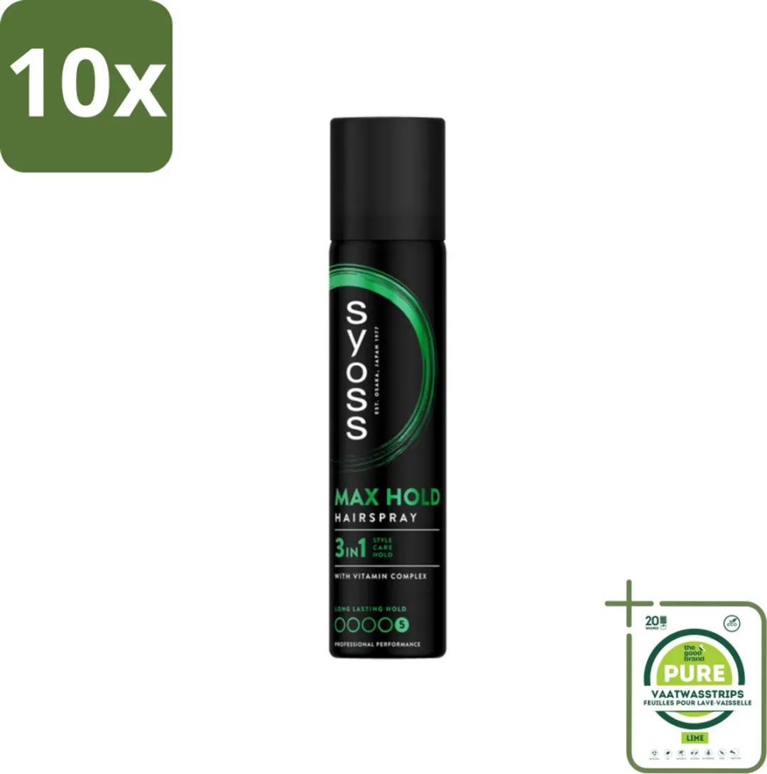 Syoss Max Hold Haarspray 750ml