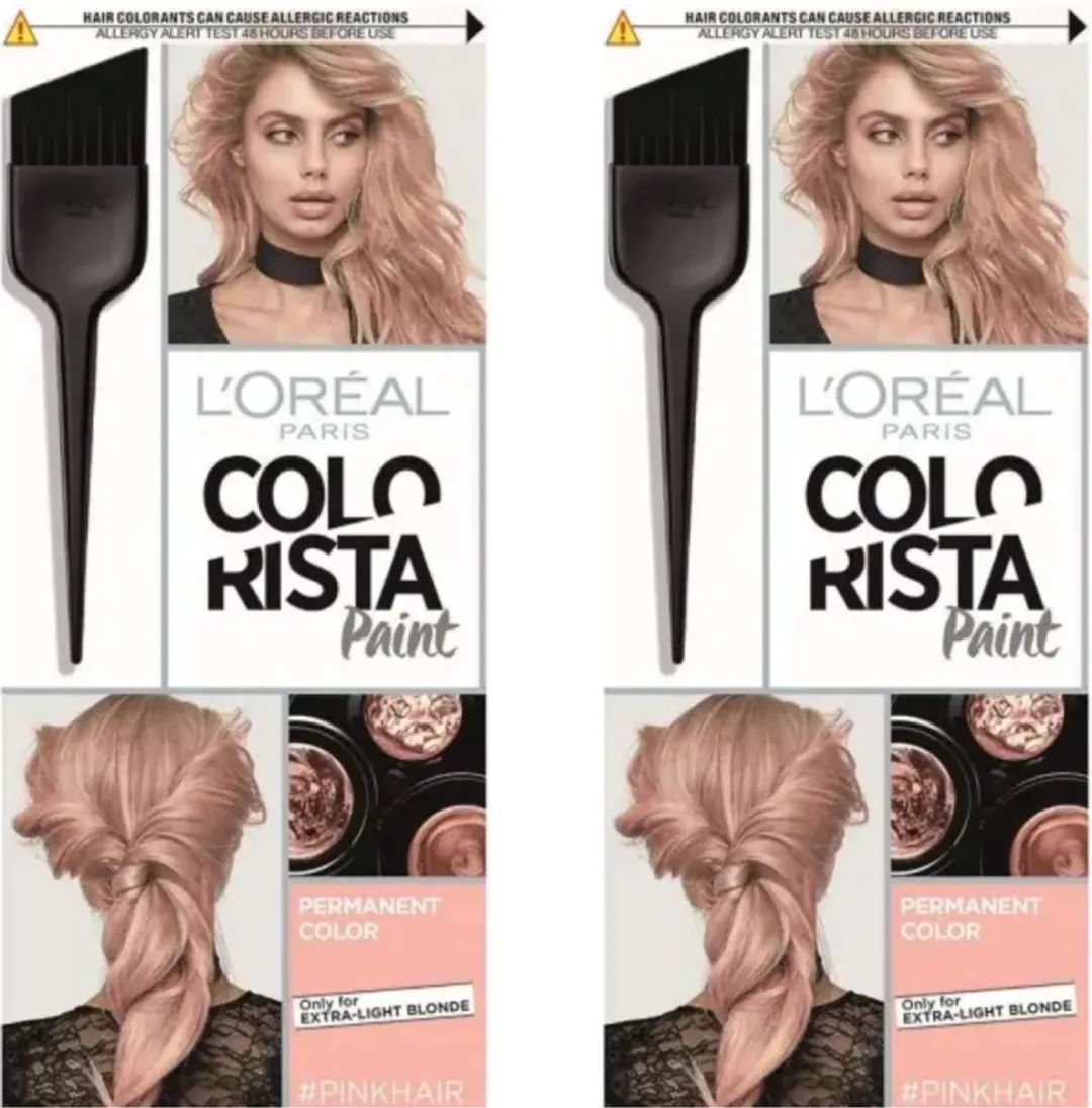 L'Oréal Paris Colorista Paint Permanent Haarkleuring Roze