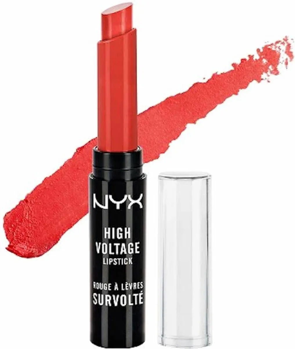 NYX High Voltage HVLS22 Rock Star Lipstick - 2.5g - Rood
