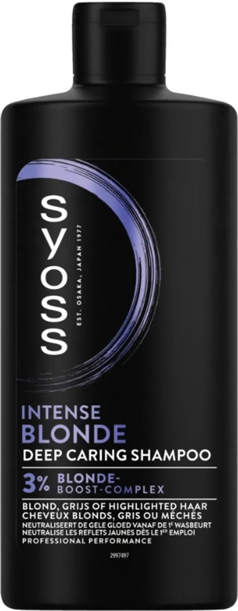 SYOSS Blonde Shampoo 440ml - 7 Stuks