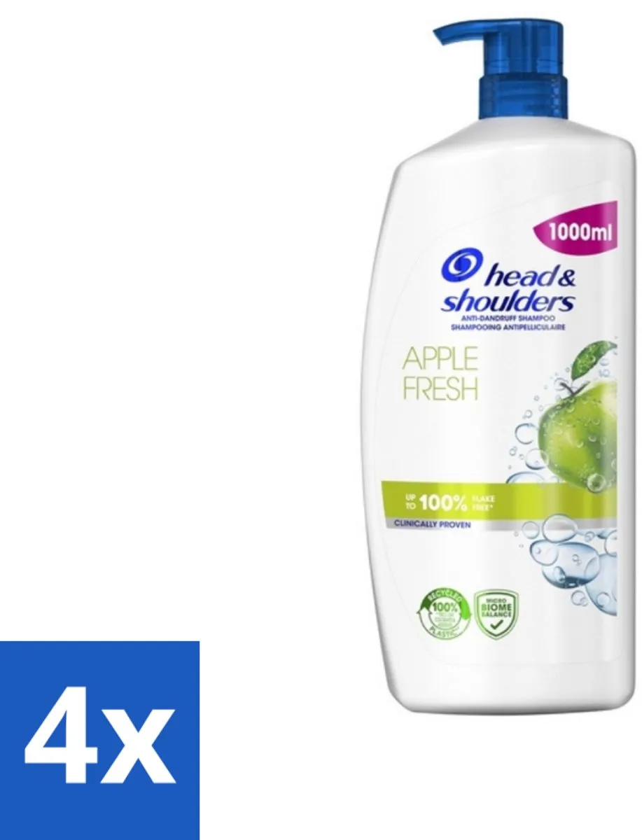 Head & Shoulders Anti-Roos Shampoo Apple Fresh 1000ml