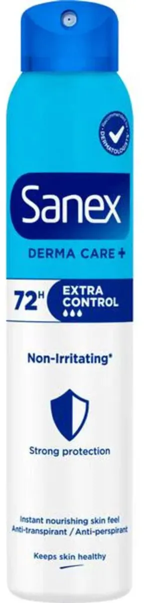 Sanex Deodorant Spray Derma Extra Control 200ml - afbeelding 6 van 6