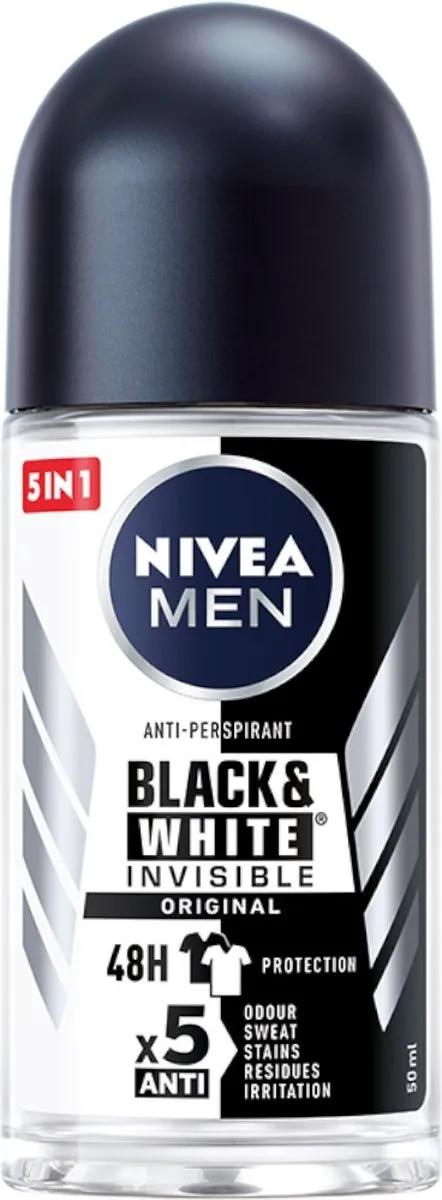 NIVEA MEN Black & White Invisible Antiperspirant 50ml