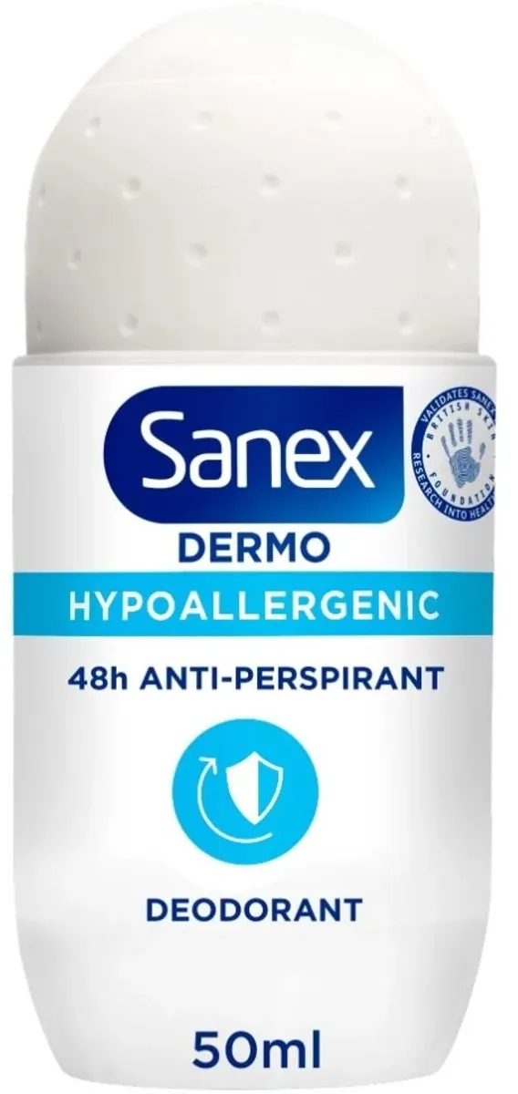 Sanex Dermo Deodorant Roller 50ml - Hypoallergeen