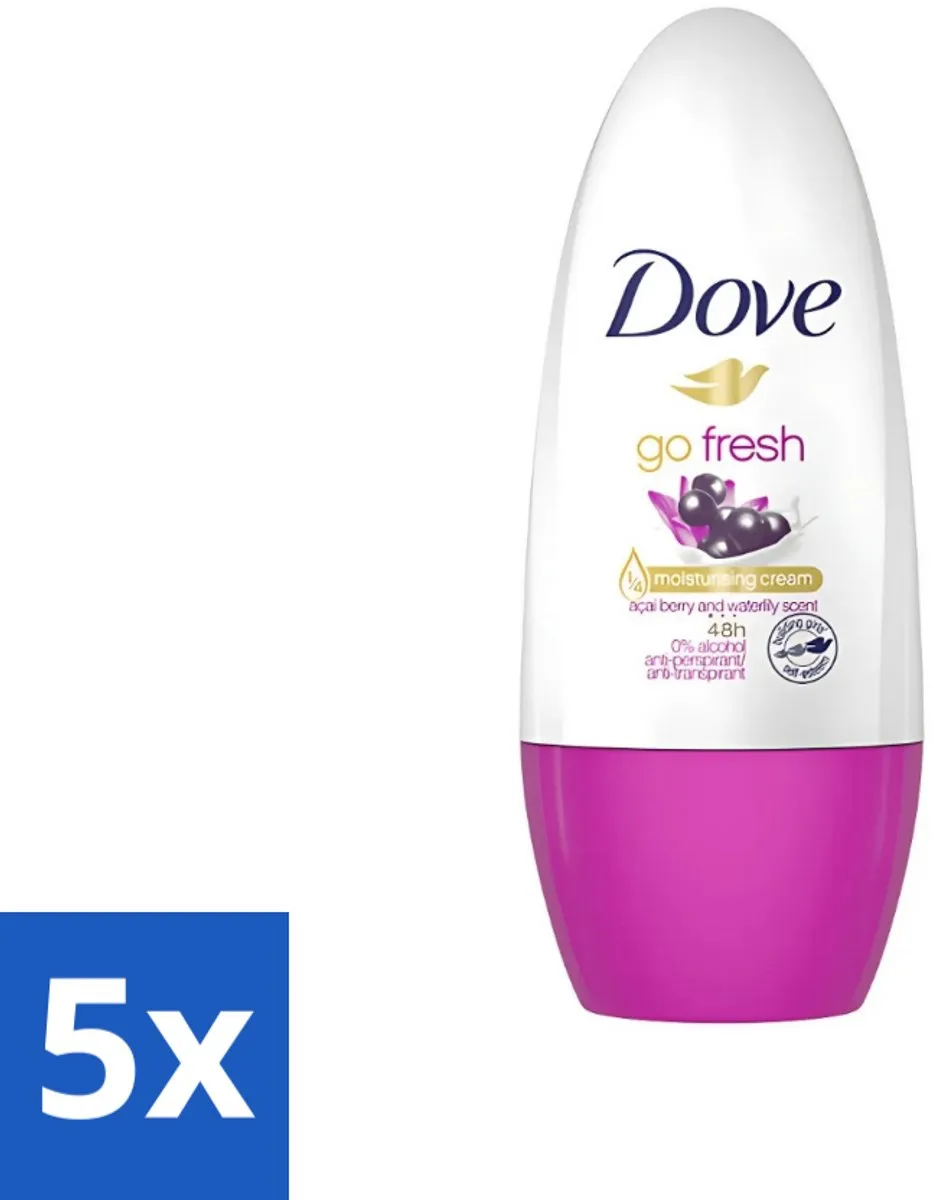 Dove Roller Go Fresh Acai Berry & Waterlily Deodorant