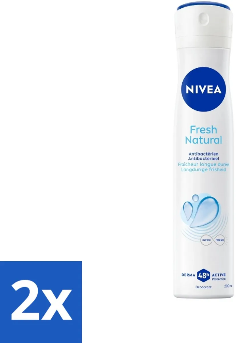 NIVEA MEN Fresh Natural Deospray 400ml