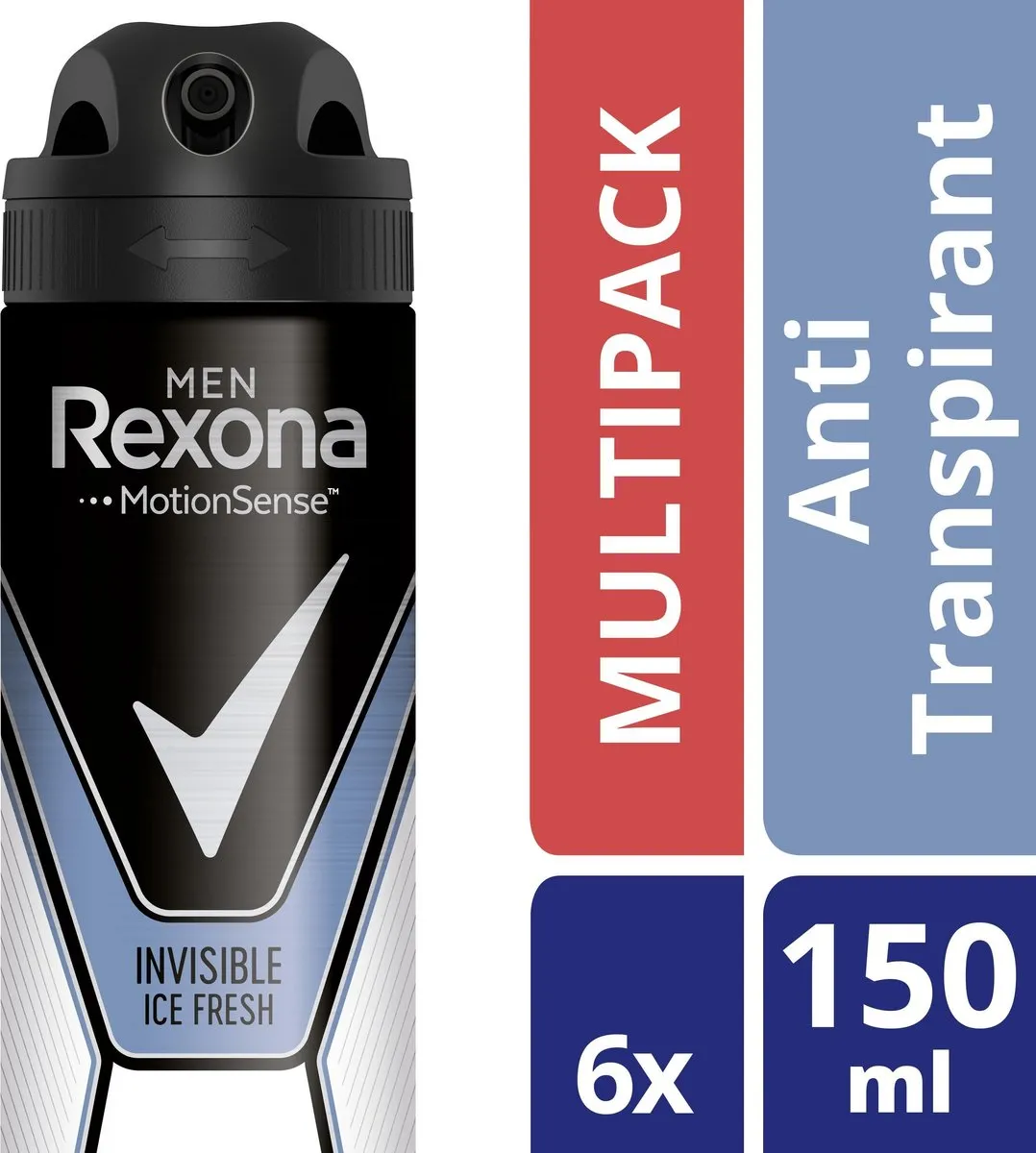 Rexona Men Invisible Ice Antitranspirant Spray 150ml