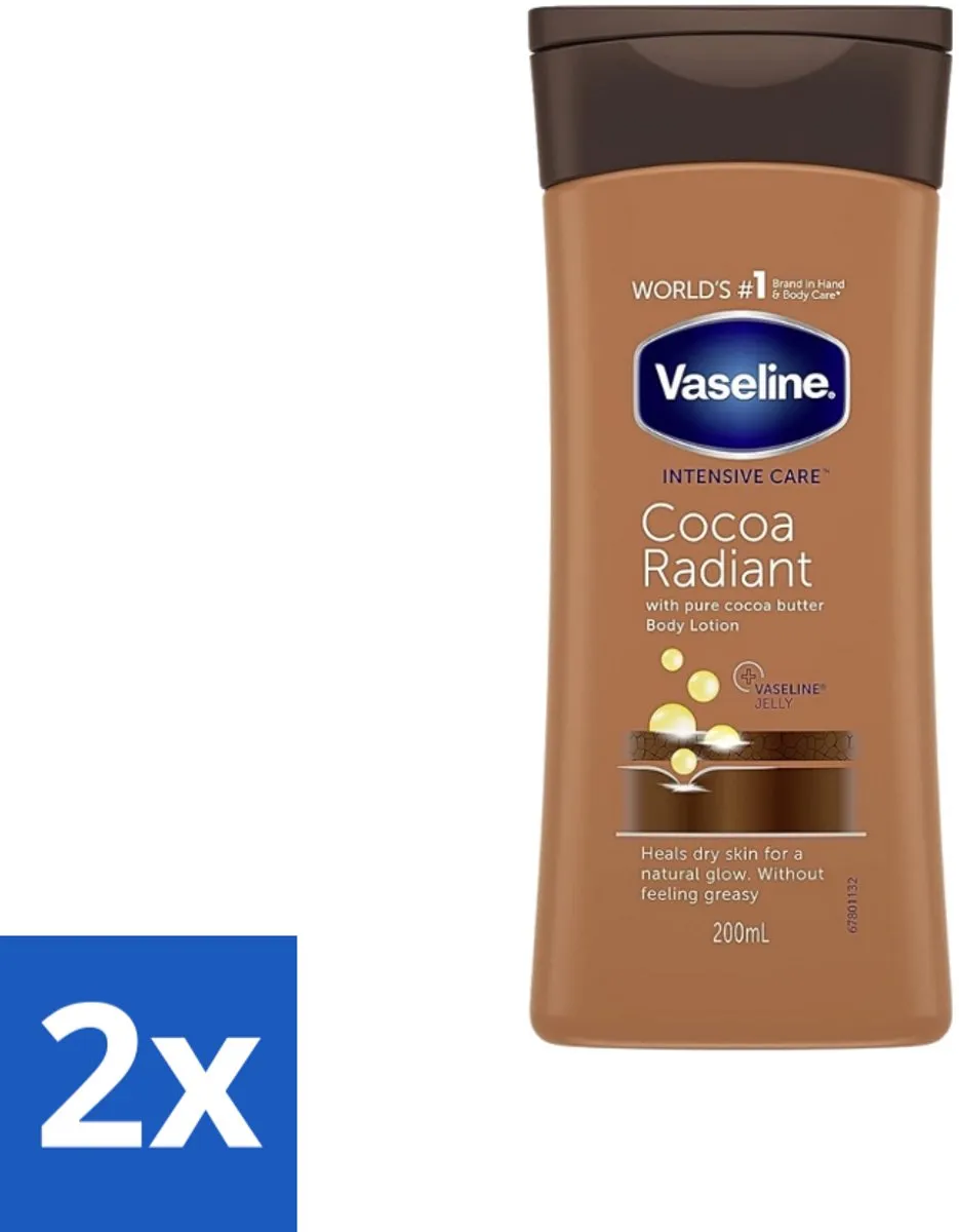 Vaseline Bodylotion Cocoa 400ml (2x200ml)