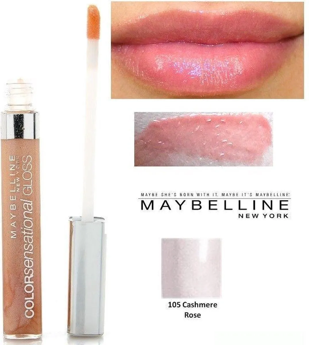 Maybelline Color Sensational Lipgloss 105 Cashmere Rose