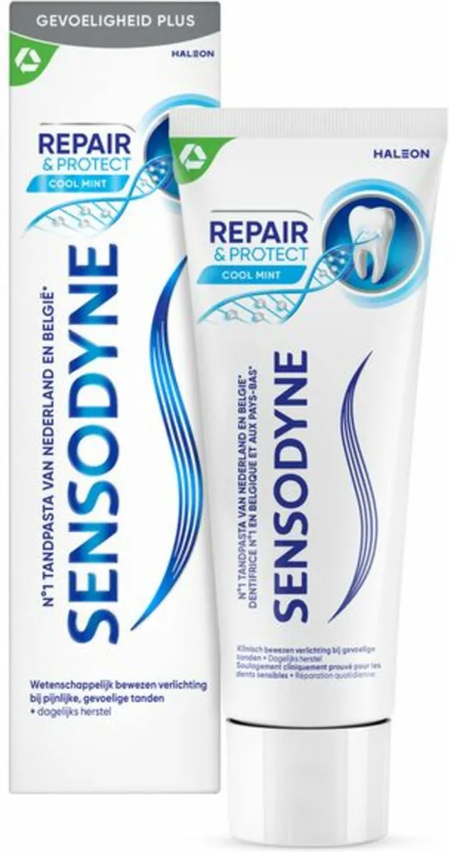Sensodyne Repair & Protect Cool Mint Tandpasta - 3x75ml