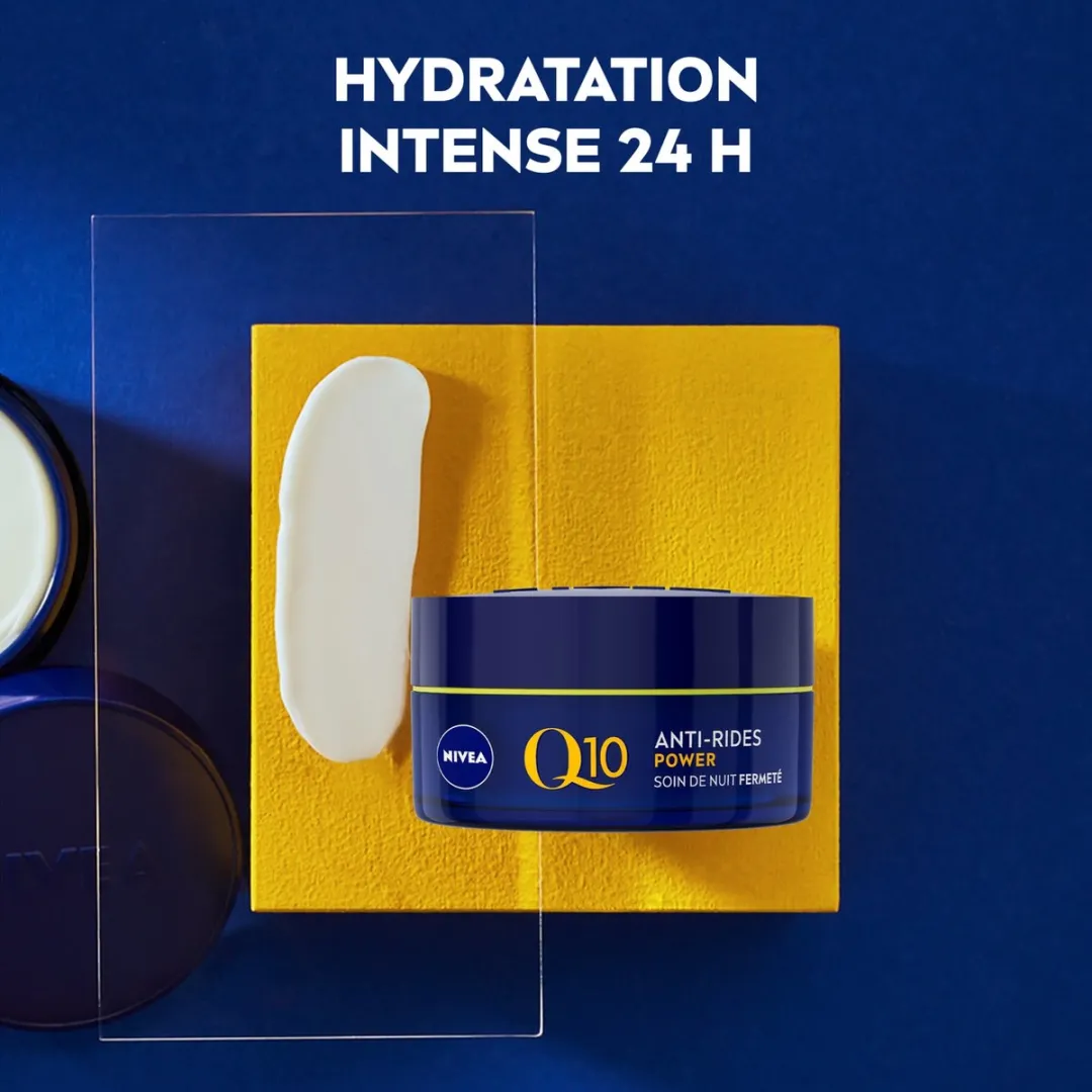 NIVEA Crème Visage Nuit Anti-Rimpels Q10 50ml
