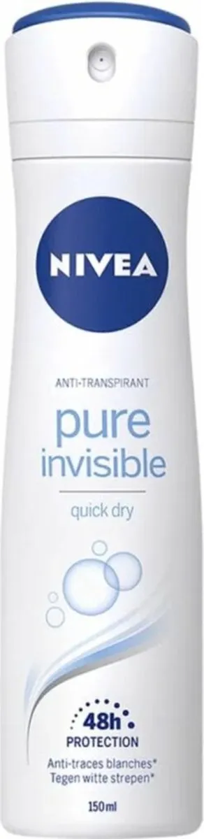 NIVEA Pure Invisible Deodorant Spray 150ml