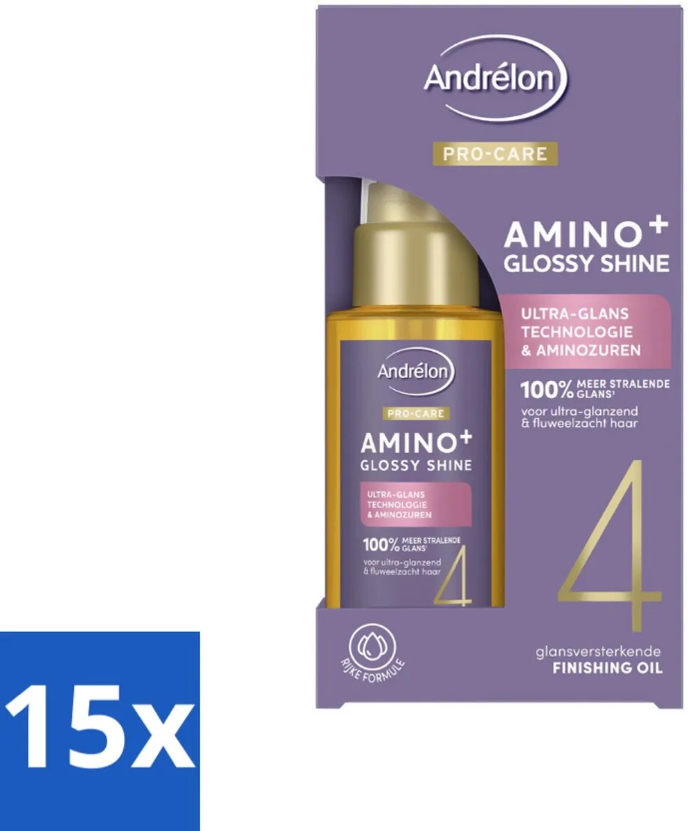 Andrélon Pro Care Amino+ Glossy Shine Finishing Oil 50ml