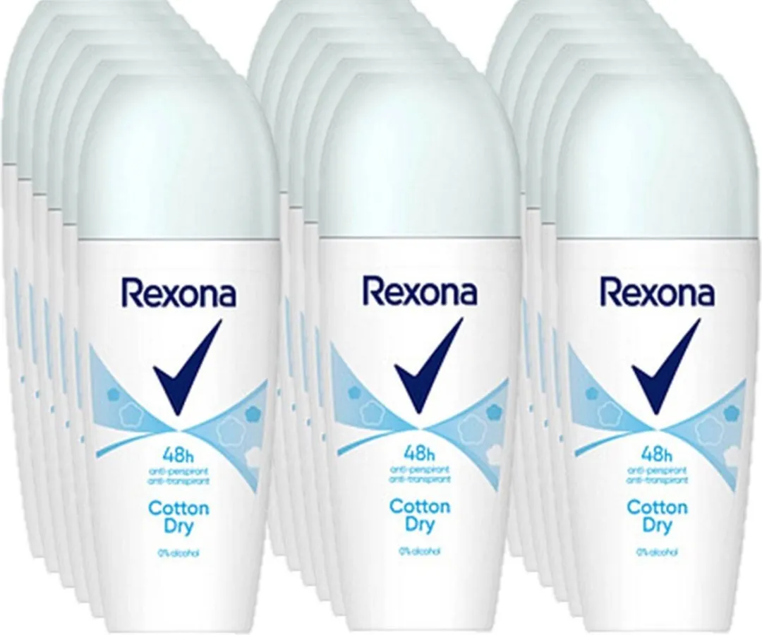 Rexona Deo Roller Cotton Dry 18x50ml