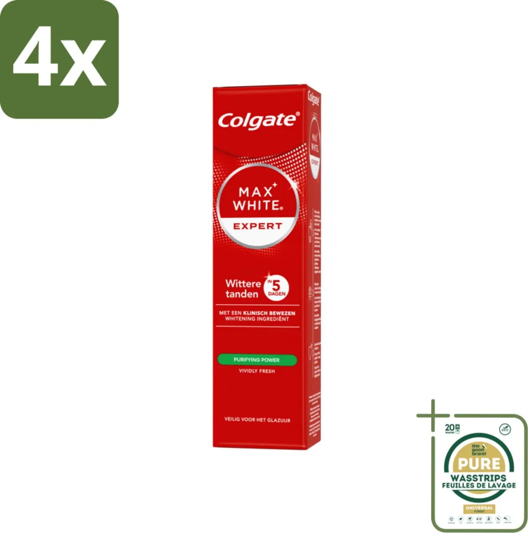 Colgate Max White Expert Purifying Power Tandpasta 75ml