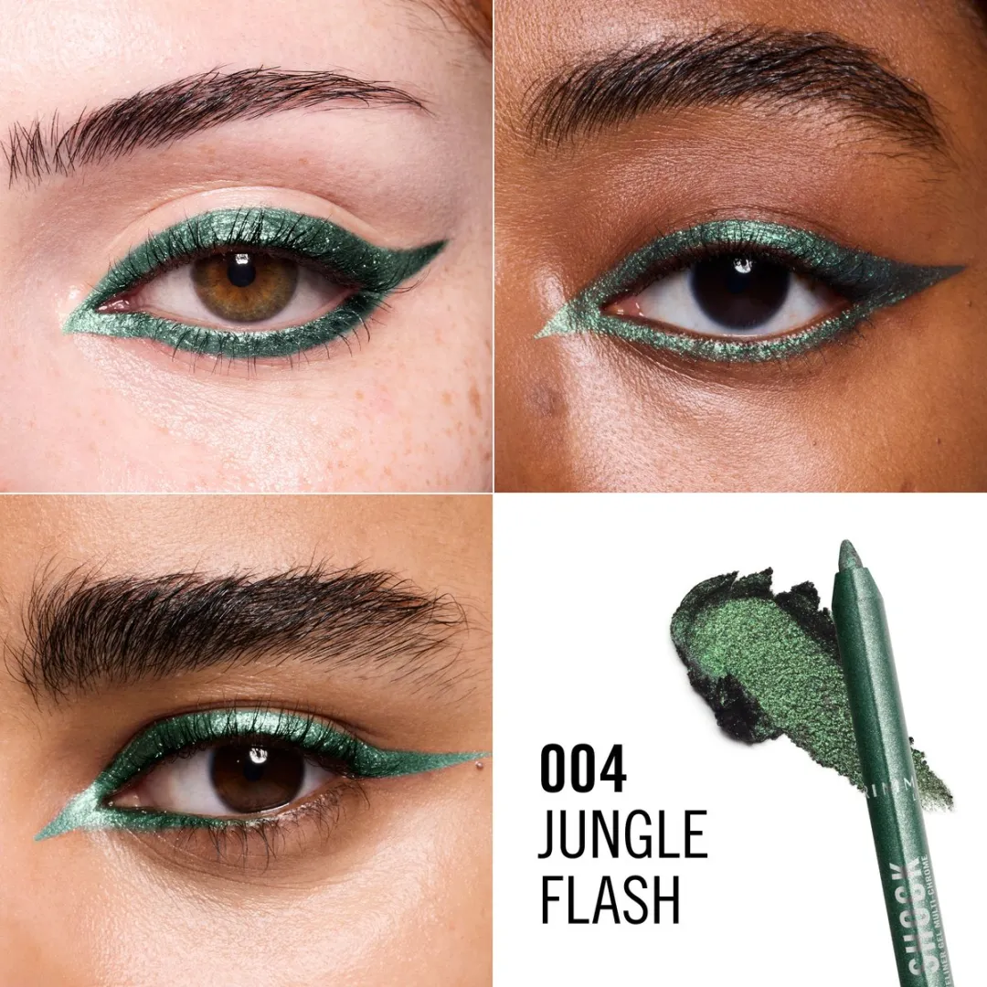 Rimmel London Thrill Seeker Eyeliners Pencil 004 Jungle Flash - 1.2ml