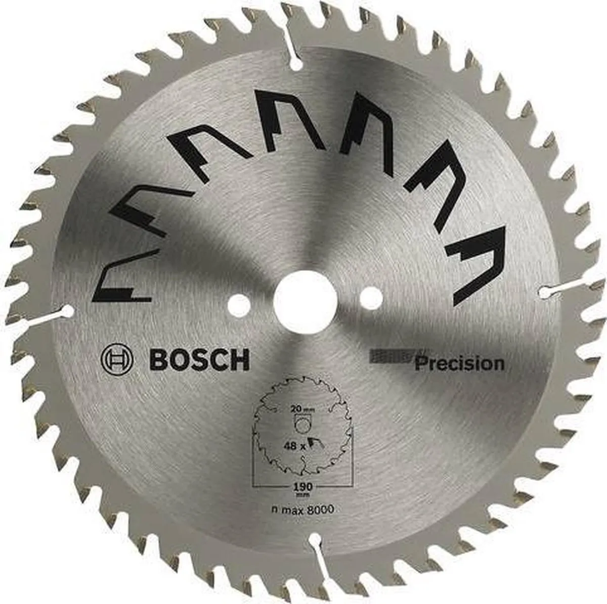 Bosch Professional Precision Cirkelzaagblad 190mm - 48 Tanden