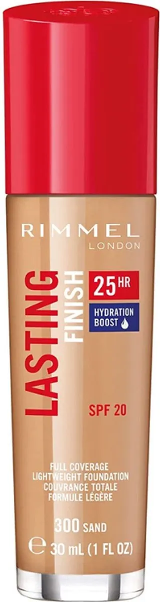 Rimmel London Lasting Finish Foundation 300 Sand - 30ml