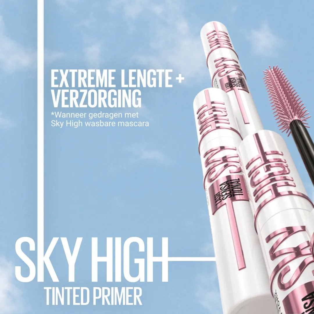 Maybelline Lash Sensational Sky High Tinted Primer - 7,7ml - Zwart