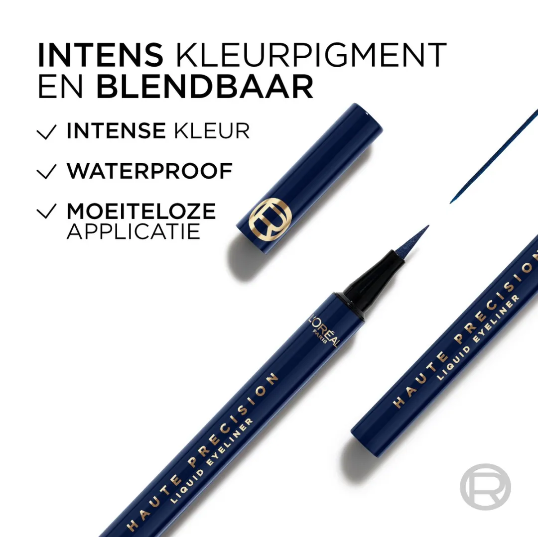 L'Oréal Paris Haute Precision Eyeliner Blauw - 0,01mm