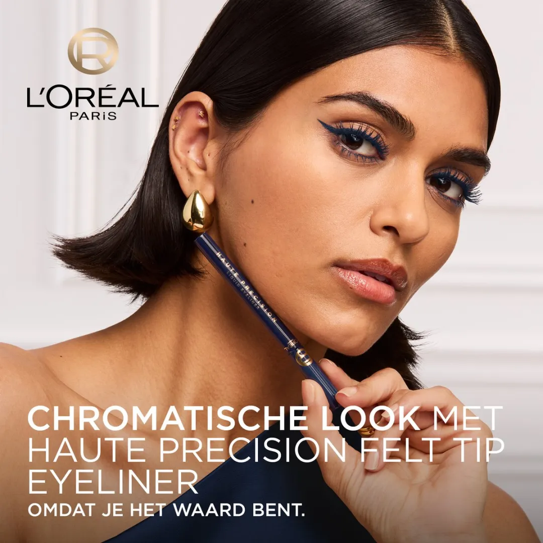 L'Oréal Paris Haute Precision Eyeliner Blauw - 0,01mm