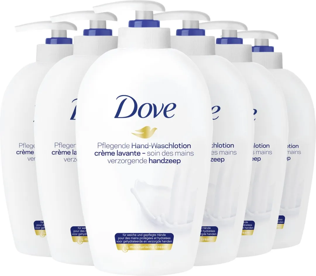 Dove Cream Wash Zeep Pomp - 6x250ml