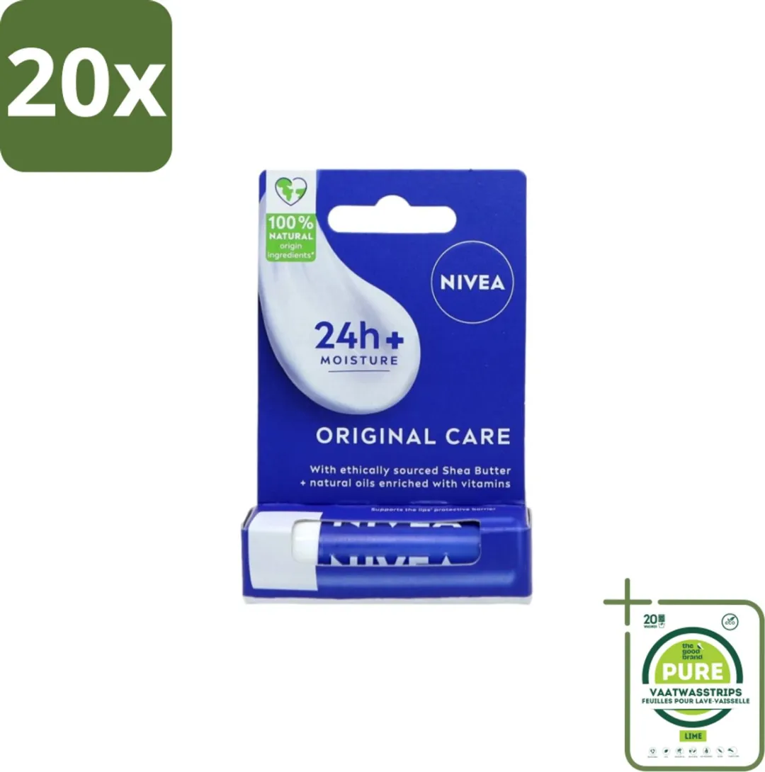NIVEA Lippenbalsem Original 96g