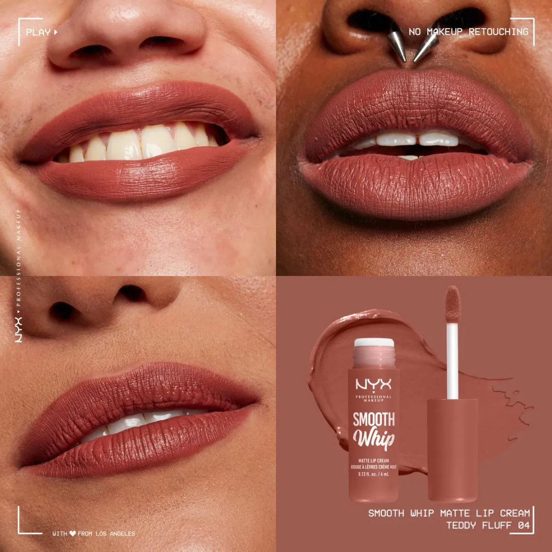 NYX Smooth Whip Matte Lip Cream Teddy Fluff - 4ml