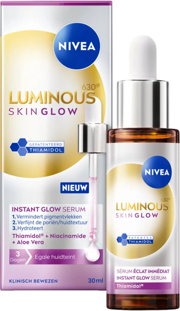 NIVEA Luminous630 Skin Glow Instant Glow Serum 30ml