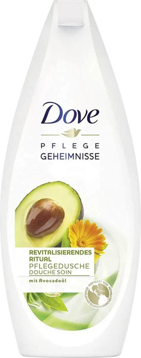 Dove Douchecrème Avocado & Calendula 500ml - afbeelding 6 van 6