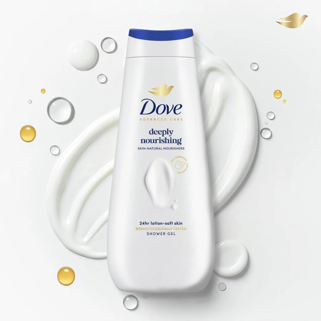 Dove Advanced Care Douchegel - 2400ml (6x400ml)