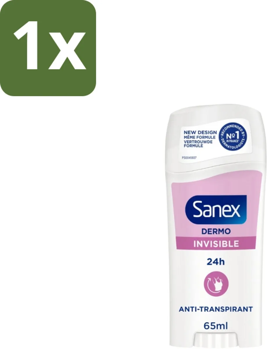 Sanex Dermo Invisible Deodorant Stick 65ml