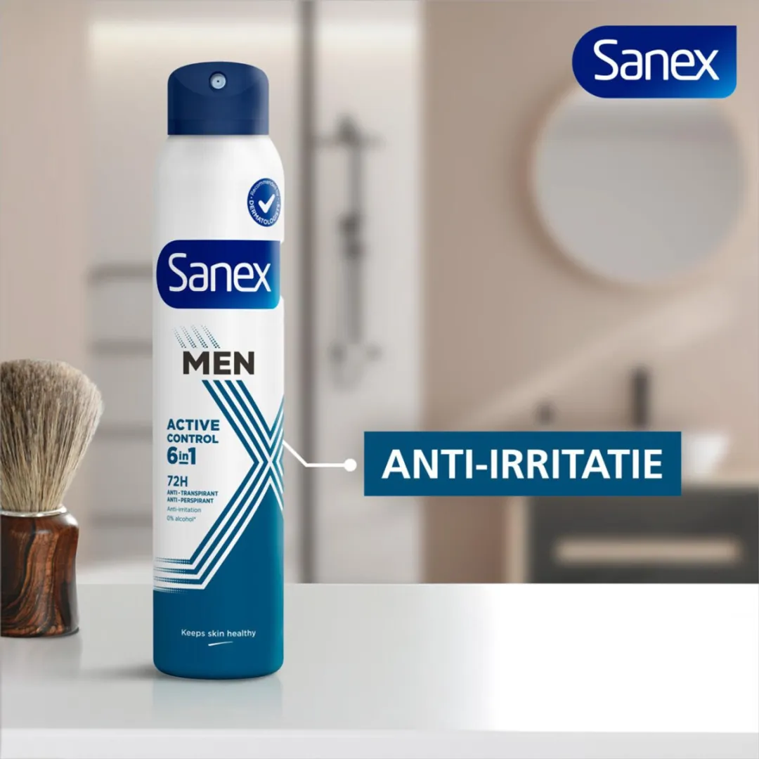 Sanex Men 72H Active Control Deo Spray 200ml
