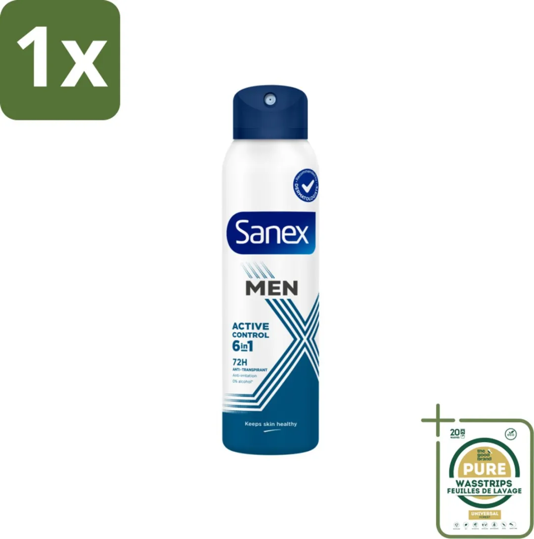 Sanex Men 72H Active Control Deo Spray 200ml