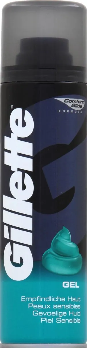 Gillette Shave Gel Original Sensitive - 6x200ml