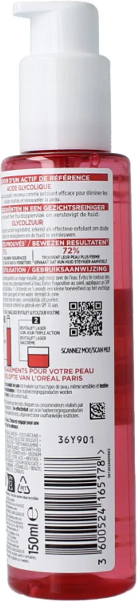 L'Oréal Paris Revitalift Reinigingsgel 150ml - afbeelding 6 van 6