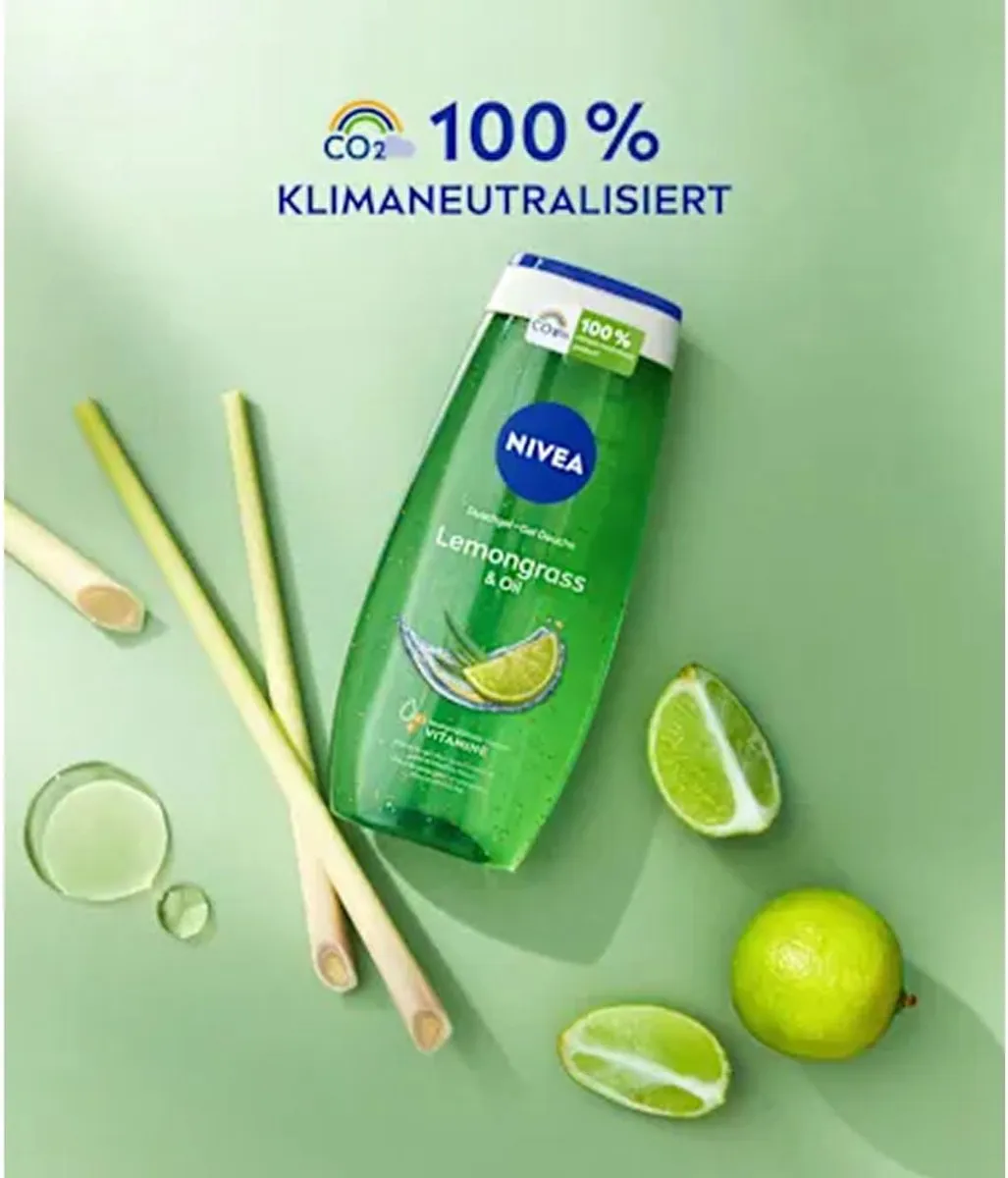 NIVEA Lemongrass & Oil Douchegel 6x250ml