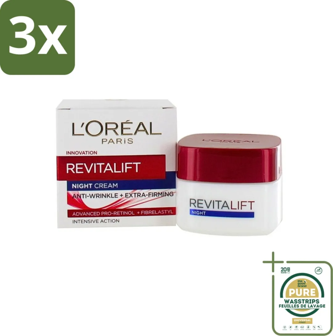 L'Oréal Paris Revitalift Nachtcrème Anti-Rimpel 150ml