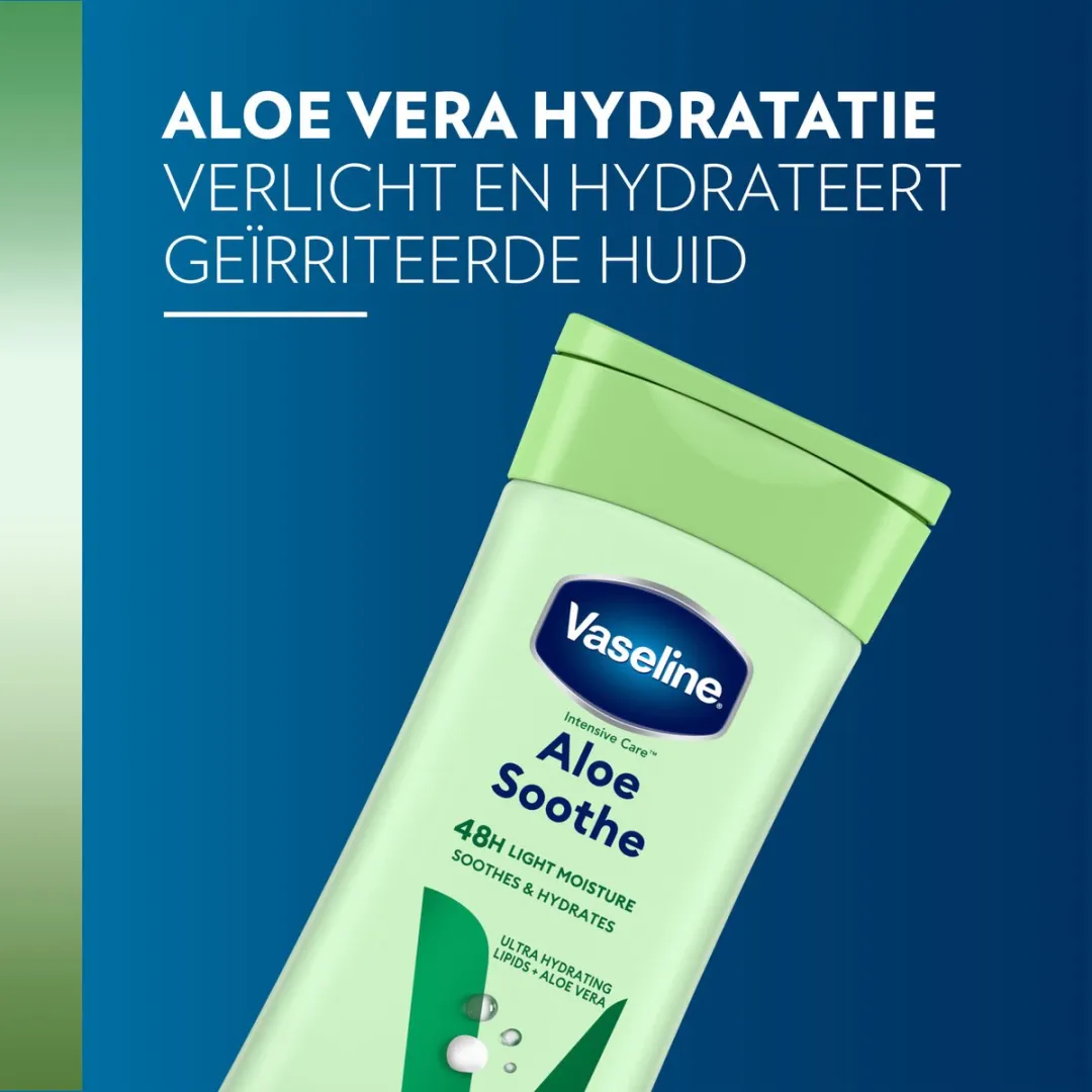 Vaseline Intensive Care Aloe Soothe Bodylotion - 6x200ml