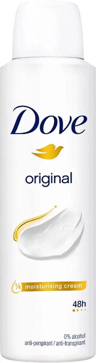 Dove Original Deospray Antitranspirant 300ml - 2 Stuks