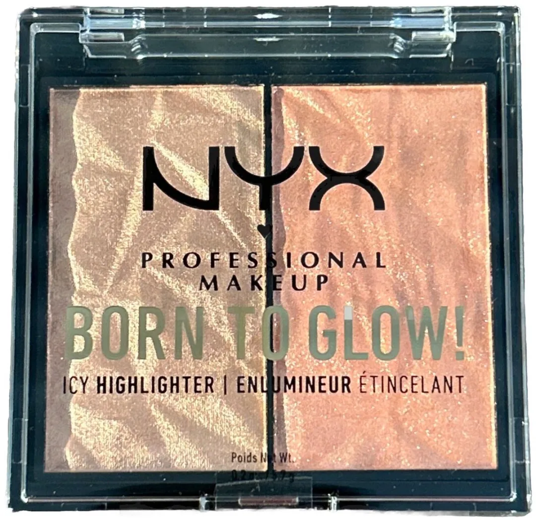 NYX Born To Glow Icy Highlighter Duo