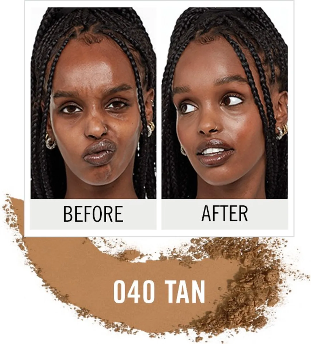 Rimmel London KIND & FREE Vegan Poeder 040 Tan - 10g