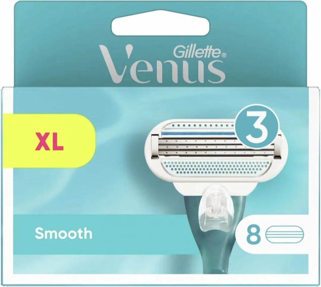 Gillette Venus Scheermesjes 8 Stuks - 3 Bladen - Blauw - afbeelding 6 van 6