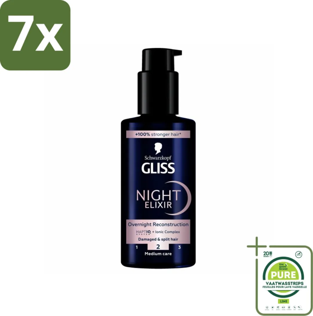 Schwarzkopf Gliss Kur Night Elixer Haarserum 700ml