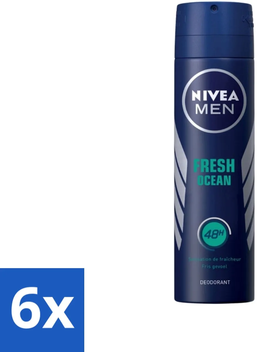 NIVEA MEN Deodorant Spray Fresh Ocean 150ml