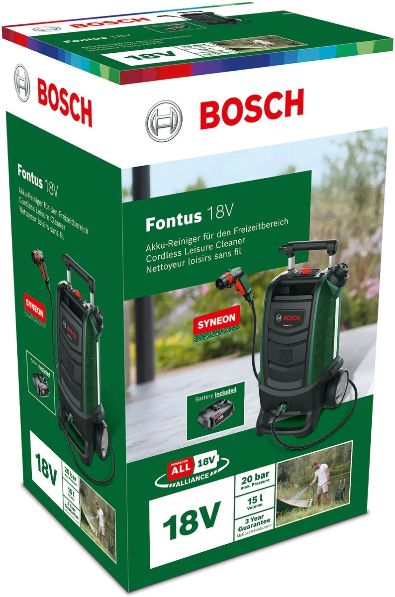 Bosch Fontus Gen II Hogedrukreiniger - 15 l/h