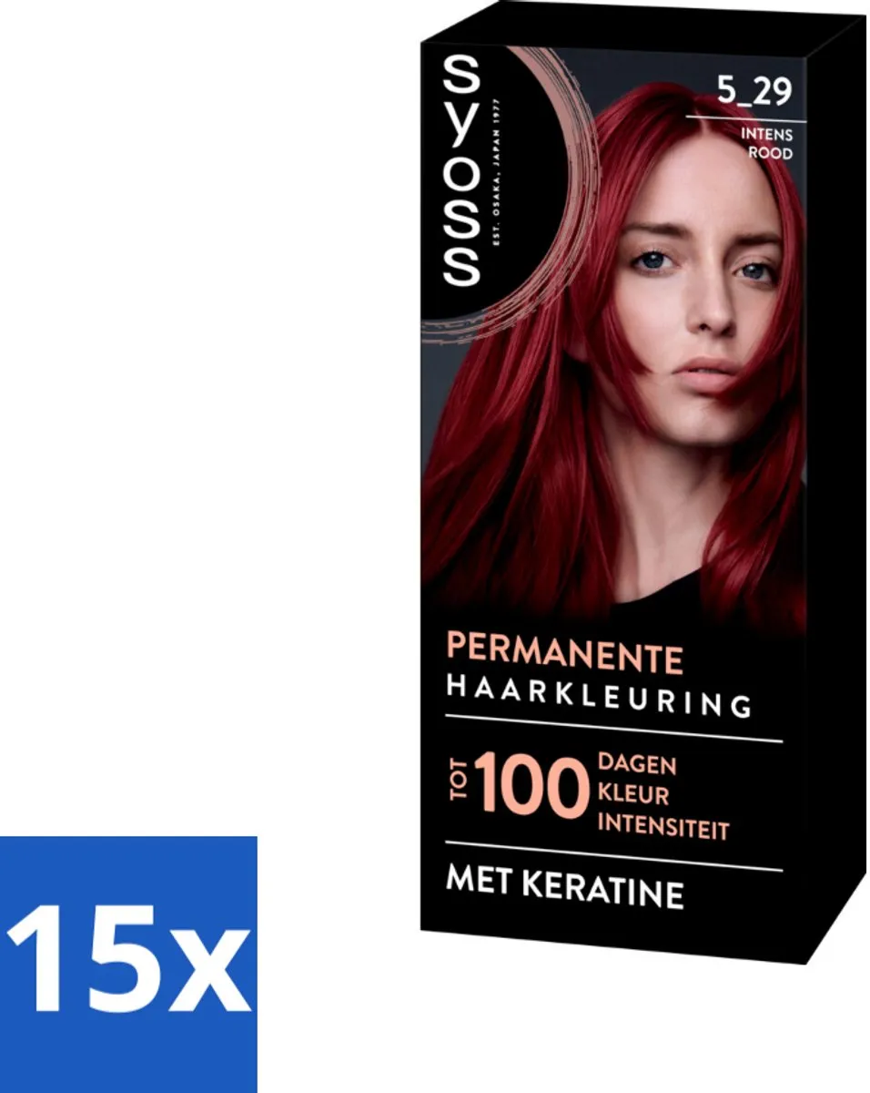 SYOSS Coloration 5-29 Intens Rood Haarverf