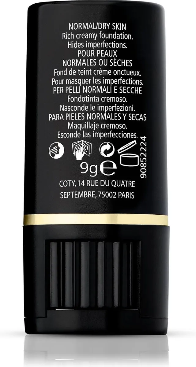 Max Factor Panstik 025 Fair Foundationstick - 9g